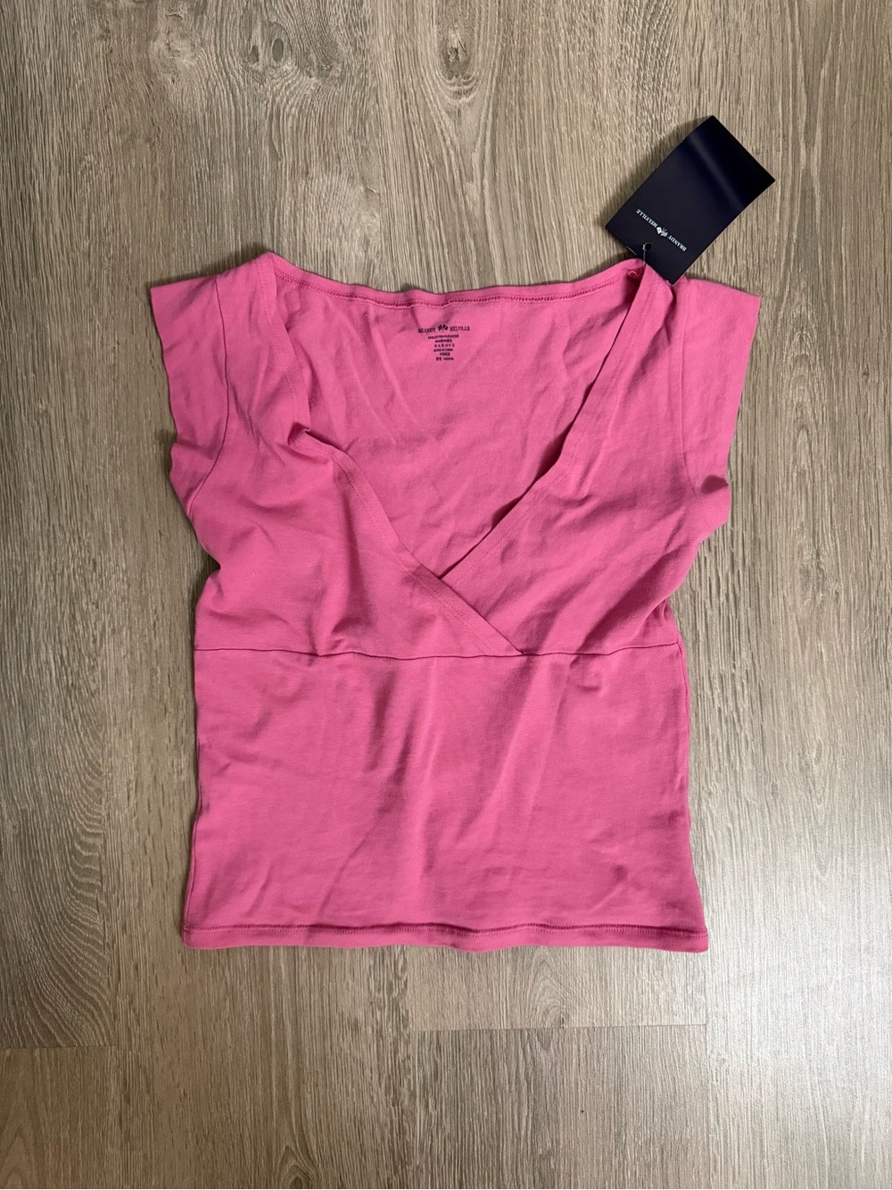Hot Pink Amara Short Sleeve Top